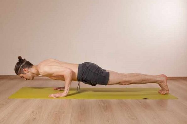 Yoga Plank fir Gewiichtsverloscht